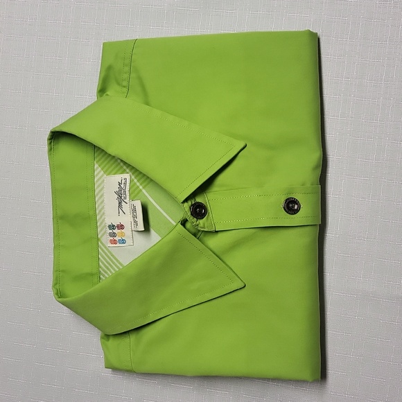 VTG Miskeen Originals Men’s Green Short Sleeve Button Up Skateboarding Shirt L - Picture 15 of 15